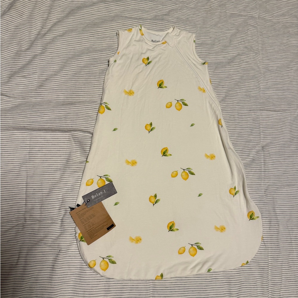 Belan.J Bamboo 0.5 TOG Sleep Sack - Lemon